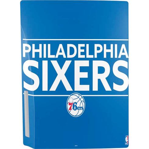 NBA Philadelphia 76ers Standard - Blue PS5 Console Skin