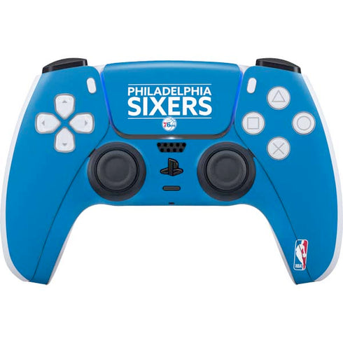 NBA Philadelphia 76ers Standard - Blue PS5 Controller Skin