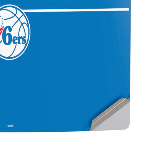 NBA Philadelphia 76ers Standard - Blue PS5 Slim Disk Console Skin