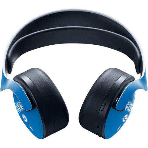 NBA Philadelphia 76ers Standard - Blue PULSE 3D Wireless Headset for PS5 Skin