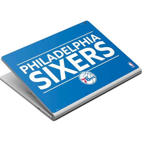 NBA Philadelphia 76ers Standard - Blue Surface Book Skin