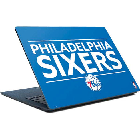NBA Philadelphia 76ers Standard - Blue Surface Laptop Skin