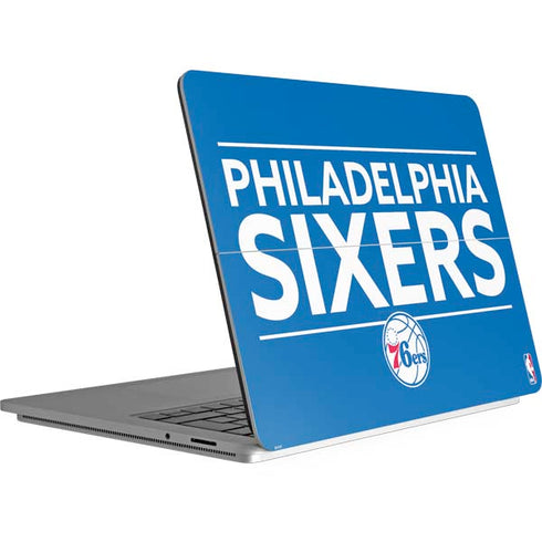 NBA Philadelphia 76ers Standard - Blue Surface Laptop Studio Skin