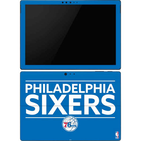 NBA Philadelphia 76ers Standard - Blue Surface Pro 6 Skin