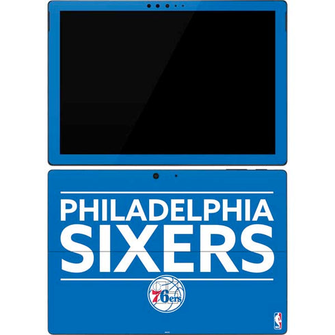 NBA Philadelphia 76ers Standard - Blue Surface Pro 7 Skin