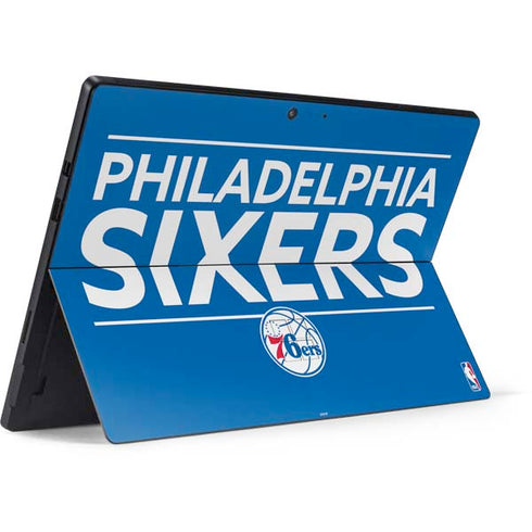 NBA Philadelphia 76ers Standard - Blue Surface Pro 7 Skin