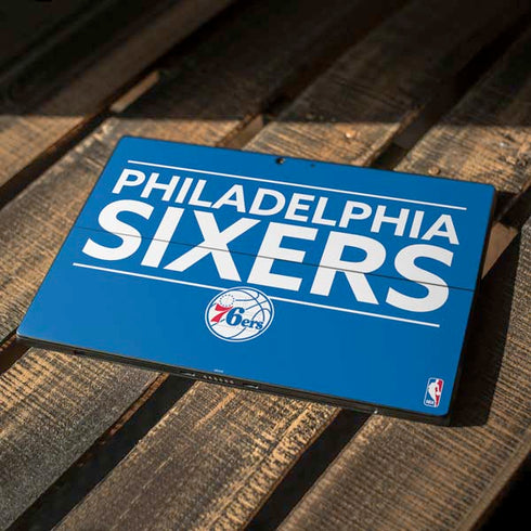 NBA Philadelphia 76ers Standard - Blue Surface Pro 7 Skin