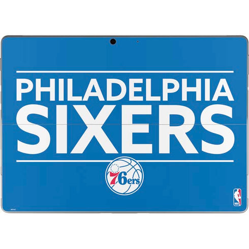 NBA Philadelphia 76ers Standard - Blue Surface Pro 8 Skin