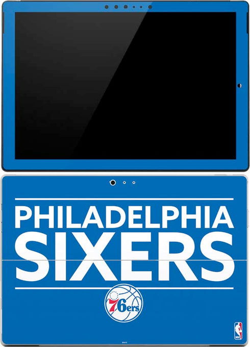NBA Philadelphia 76ers Standard - Blue Surface Pro (2017) Skin