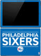 NBA Philadelphia 76ers Standard - Blue Surface Pro (2017) Skin