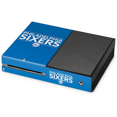 NBA Philadelphia 76ers Standard - Blue Xbox One Console Skin