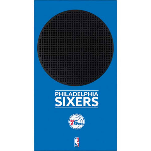 NBA Philadelphia 76ers Standard - Blue Xbox Series S Console Skin