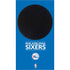 NBA Philadelphia 76ers Standard - Blue Xbox Series S Console Skin