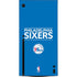 NBA Philadelphia 76ers Standard - Blue Xbox Series X Console Skin