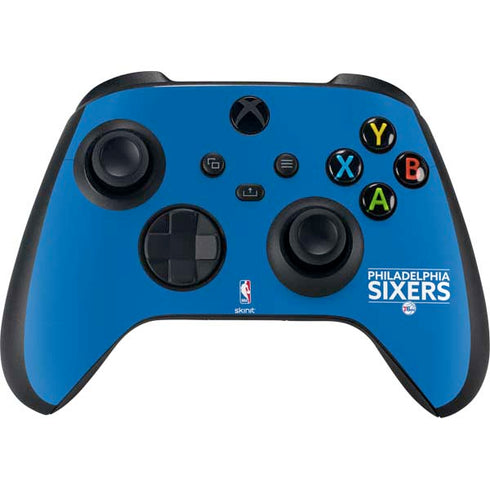 NBA Philadelphia 76ers Standard - Blue Xbox Series X Controller Skin