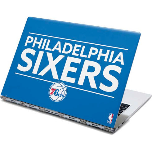 NBA Philadelphia 76ers Standard - Blue Yoga 910 2-in-1 14in Touch-Screen Skin