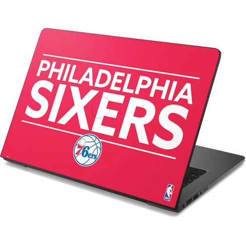 NBA Philadelphia 76ers Standard - Red Dell Chromebook Skin