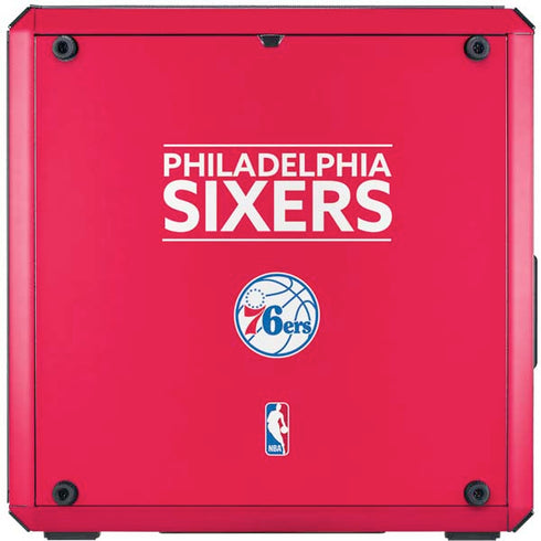 NBA Philadelphia 76ers Standard - Red Cooler Master MasterBox Q300L Mini Tower Skin