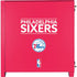 NBA Philadelphia 76ers Standard - Red Corsair 4000D Tempered Glass Mid-Tower ATX Case Skin