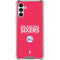 NBA Philadelphia 76ers Standard - Red Galaxy A13 5G Clear Case