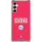 NBA Philadelphia 76ers Standard - Red Galaxy A14 5G Clear Case