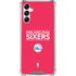 NBA Philadelphia 76ers Standard - Red Galaxy A15 5G Clear Case