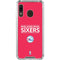 NBA Philadelphia 76ers Standard - Red Galaxy A30 Clear Case