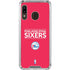 NBA Philadelphia 76ers Standard - Red Galaxy A30 Clear Case