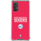 NBA Philadelphia 76ers Standard - Red Galaxy A32 5G Clear Case