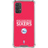 NBA Philadelphia 76ers Standard - Red Galaxy A32 5G Clear Case