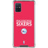 NBA Philadelphia 76ers Standard - Red Galaxy A51 5G Clear Case