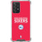 NBA Philadelphia 76ers Standard - Red Galaxy A52 5G Clear Case