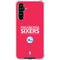 NBA Philadelphia 76ers Standard - Red Galaxy A54 5G Clear Case