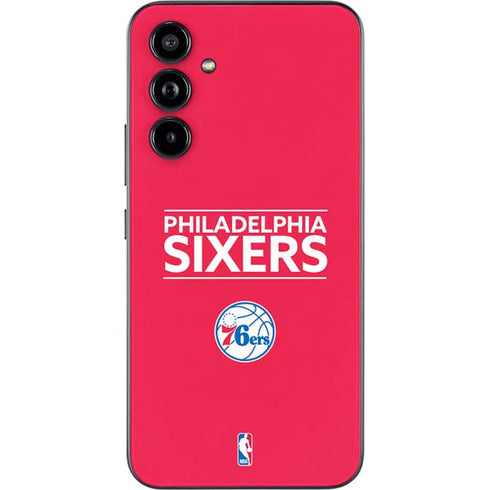 NBA Philadelphia 76ers Standard - Red Galaxy A54 5G Skin