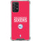 NBA Philadelphia 76ers Standard - Red Galaxy A72 5G Clear Case
