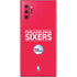 NBA Philadelphia 76ers Standard - Red Galaxy Note 10 Plus Skin