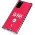 NBA Philadelphia 76ers Standard - Red Galaxy Note20 5G Clear Case