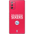 NBA Philadelphia 76ers Standard - Red Galaxy Note20 5G Skin