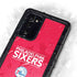 NBA Philadelphia 76ers Standard - Red Galaxy Note20 5G Waterproof Case