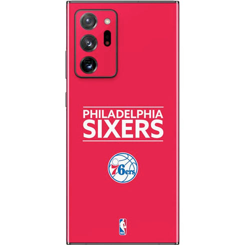 NBA Philadelphia 76ers Standard - Red Galaxy Note20 Ultra 5G Skin