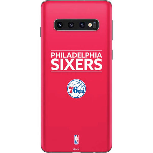 NBA Philadelphia 76ers Standard - Red Galaxy S10 Skin