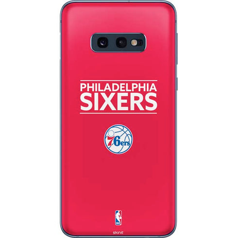 NBA Philadelphia 76ers Standard - Red Galaxy S10e Skin