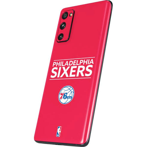 NBA Philadelphia 76ers Standard - Red Galaxy S20 Fan Edition Skin