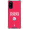 NBA Philadelphia 76ers Standard - Red Galaxy S20 FE Clear Case