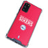NBA Philadelphia 76ers Standard - Red Galaxy S20 FE Clear Case