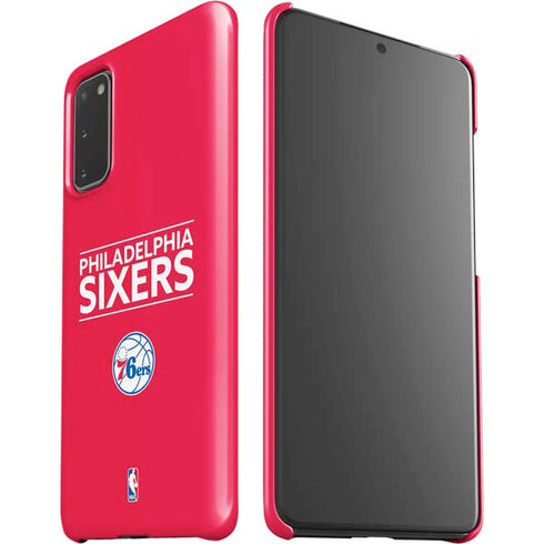 NBA Philadelphia 76ers Standard - Red Galaxy S20 Lite Case