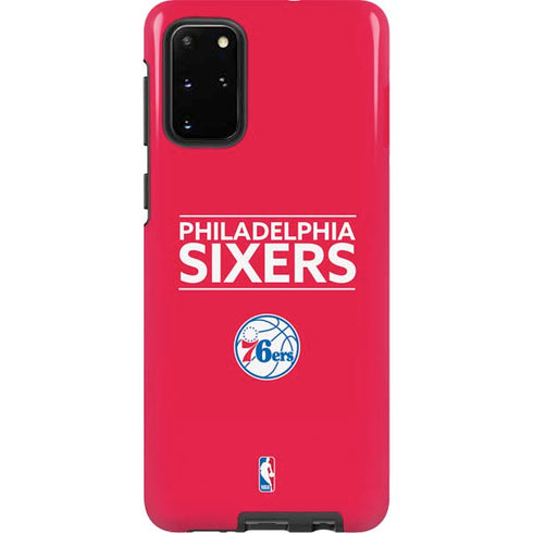 NBA Philadelphia 76ers Standard - Red Galaxy S20 Plus Pro Case