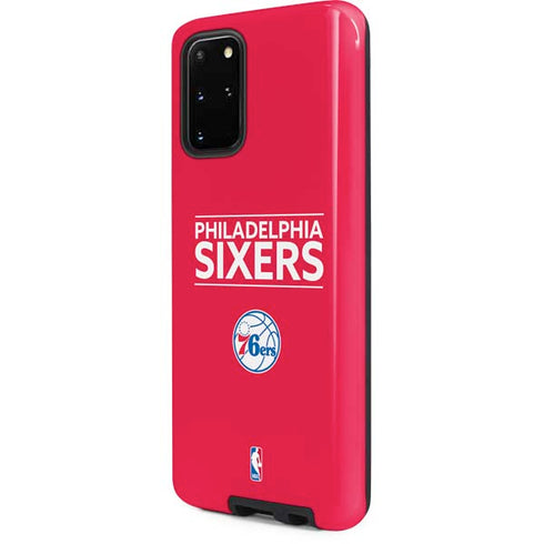 NBA Philadelphia 76ers Standard - Red Galaxy S20 Plus Pro Case
