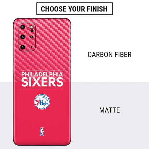 NBA Philadelphia 76ers Standard - Red Galaxy S20 Plus Skin