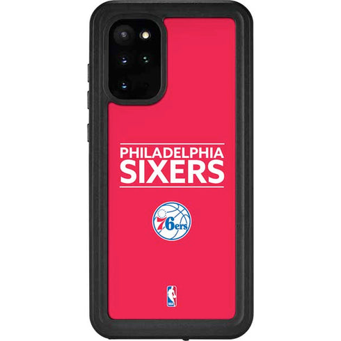 NBA Philadelphia 76ers Standard - Red Galaxy S20 Plus Waterproof Case
